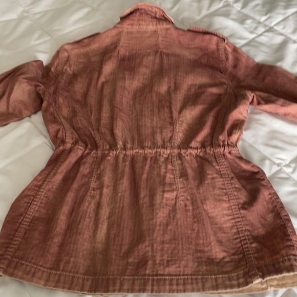 Free People Distressed Army Utility Jacket Not Your Brother’s Surplus - Picture 8 of 16